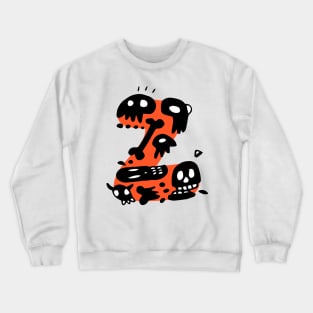 Letter Z Crewneck Sweatshirt